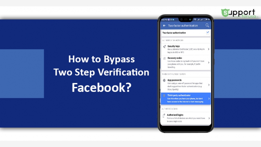 How can I bypass 2 Step verification facebook?