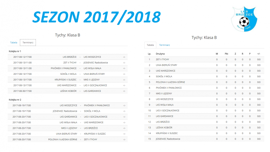 SEZON 2017/2018