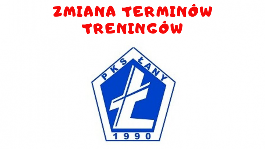 Zmiana terminów treningów grup Skrzat, Żak i Orlik