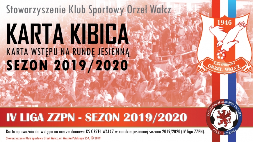 Ceny karnetów na rundę jesienną sezonu 2019/2020