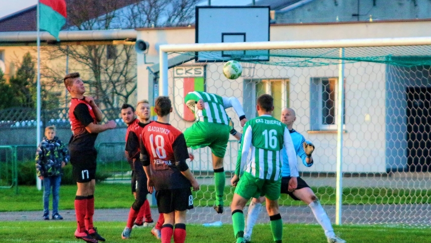 Ligowe zwycięstwo. CKS Zbiersk - Gladiatorzy Pieruszyce 1:0