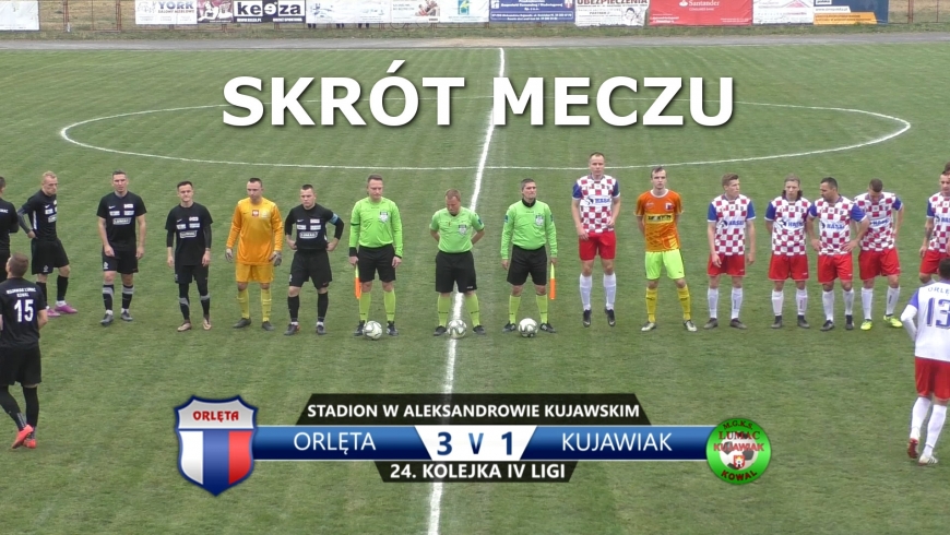 VIDEO: Skrót meczu Orlęta 3:1 Kujawiak Kowal