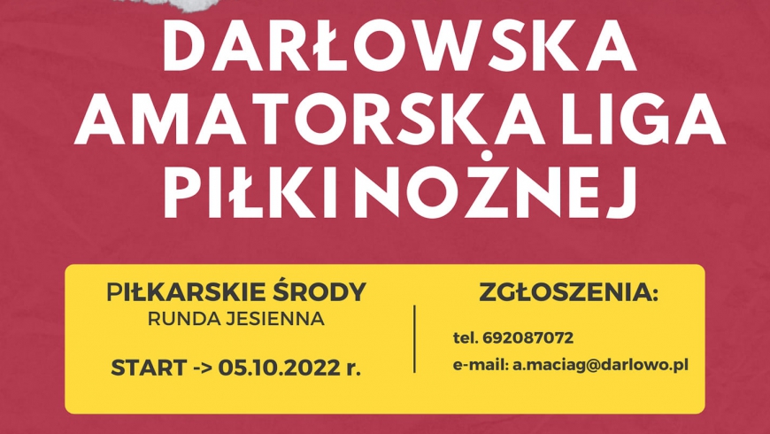 Darłowska Amatorska Liga Piłki Nożnej wznawia rozgrywki