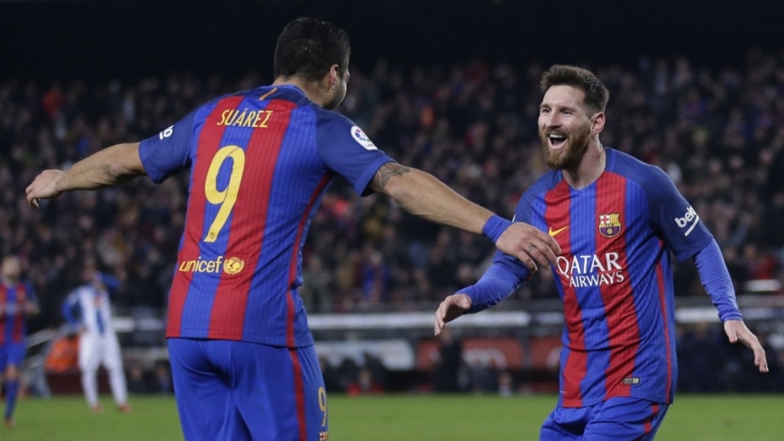 Barcelona-Derby geht an Messi, Suarez und Co.