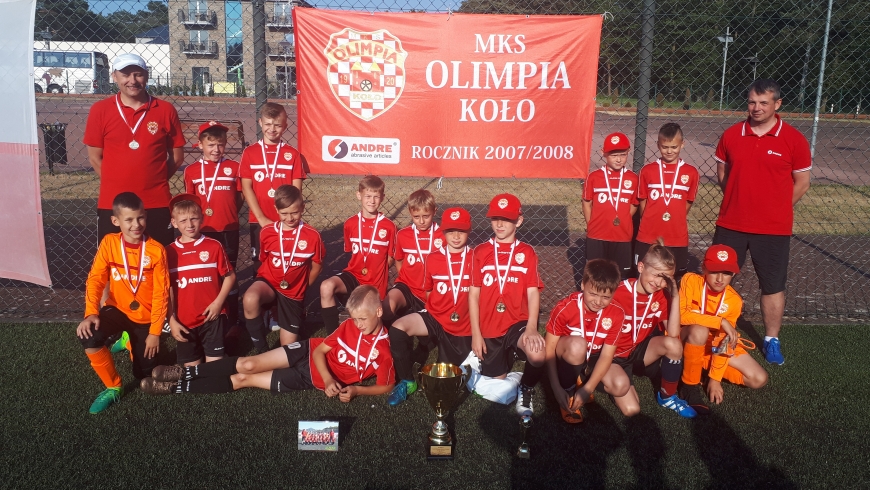 ROCZNIK 2007/2008: Udany występ Orlików Olimpii na turnieju "BAŁTYK CUP"