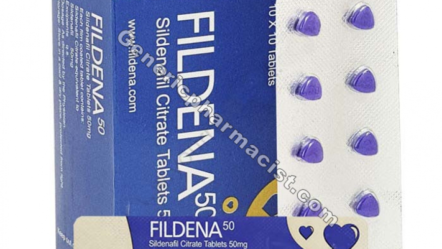 Fildena 50: Best Sildenafil Citrate Erection Pill for Men
