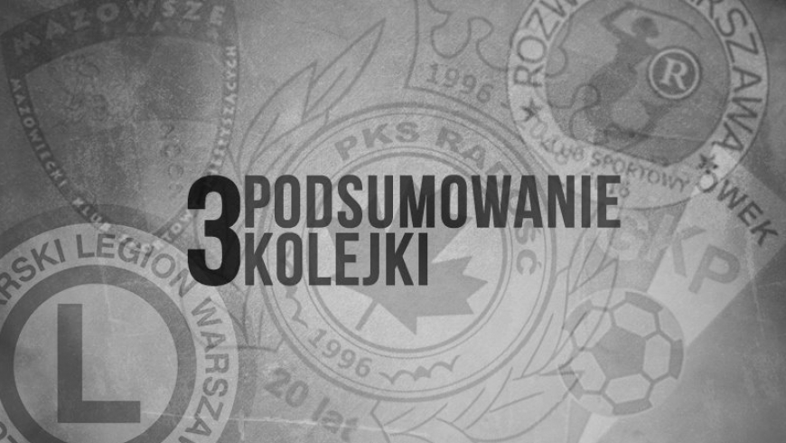 Podsumowanie 3 kolejki - B klasa