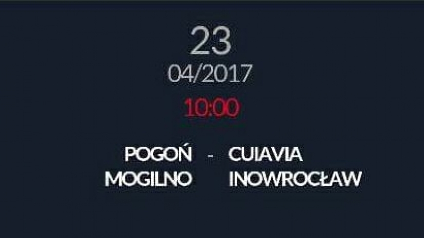 Zapowiedż:  XI kolejka: Pogoń Mogilno - Cuiavia Inowrocław
