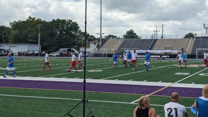 Wisła Garfield wygrywa kategorię Over 40