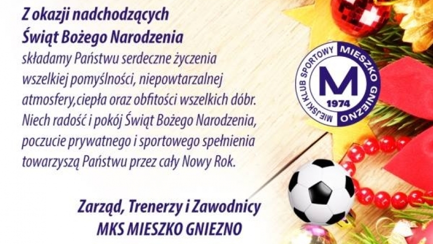 Wesołych Świąt Bożego Narodzenia!