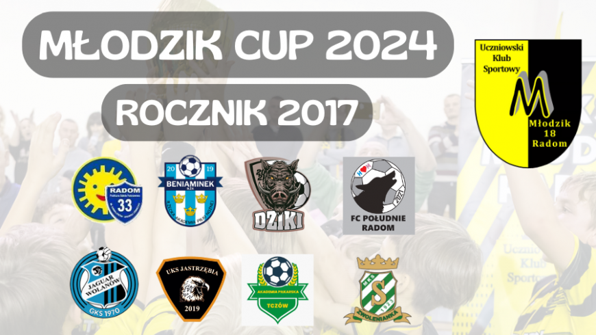 MŁODZIK CUP 2024 - rocznik 2017 - relacja live!