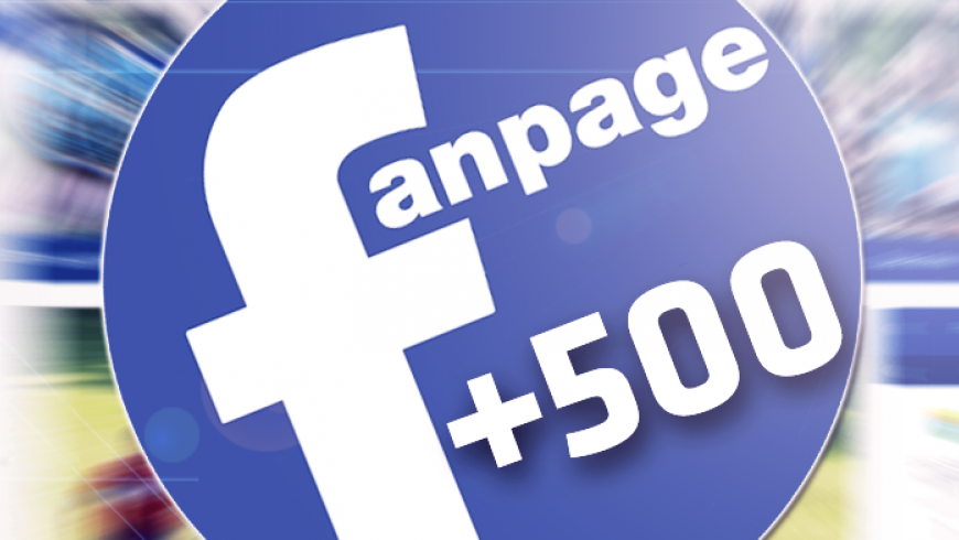 Ponad 500 fanów na facebook'owym fanpage'u !!