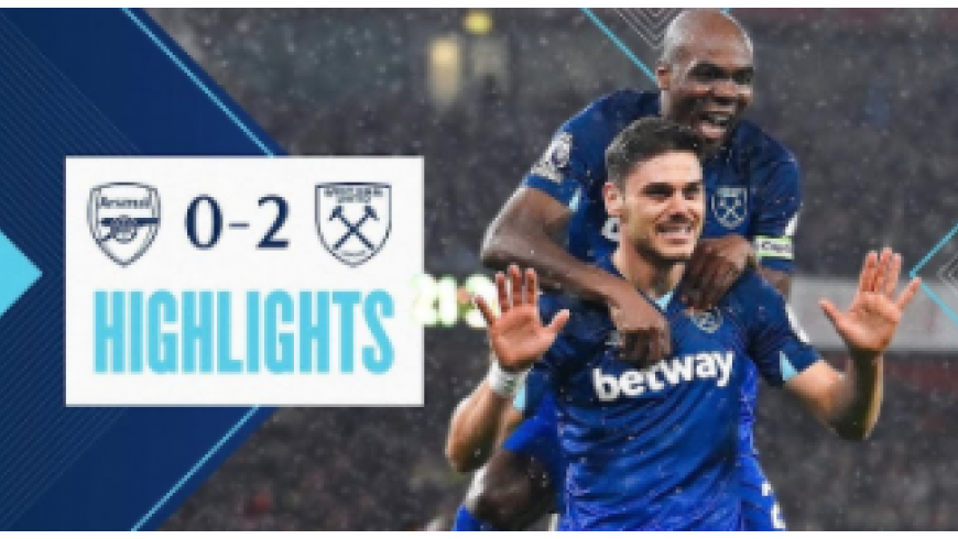 West Ham United besiegte Arsenal auswärts