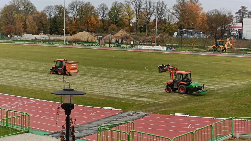 Trwają prace na Stadionie Lekkoatletycznym