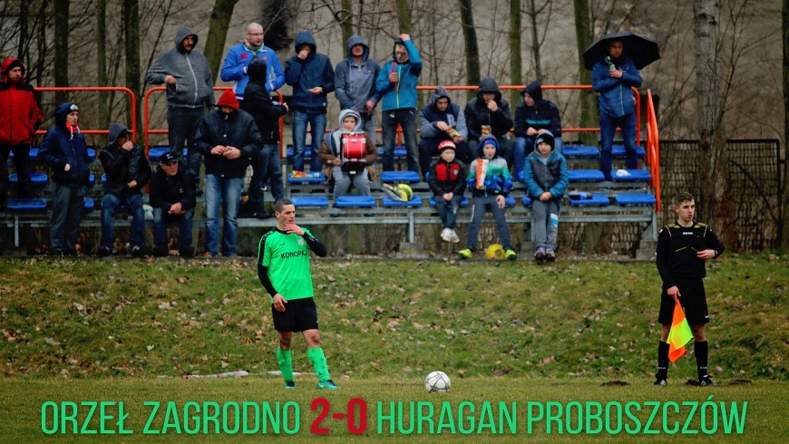 Orzeł Zagrodno 2-0 Huragan Proboszczów