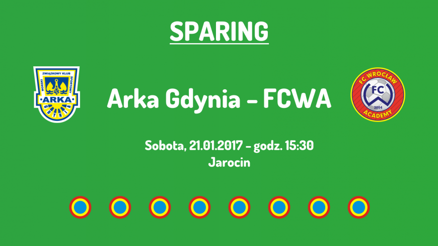 Sparing z Arką Gdynia (21.01.2017)