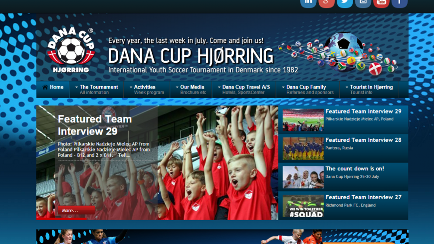 APPN na stronie głównej Dana Cup