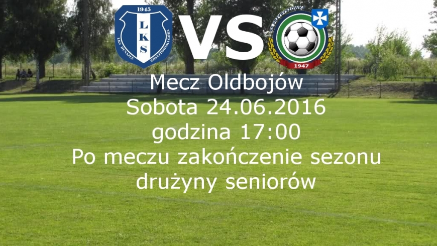 Sobota mecz oldbojów i zakończenie sezonu dla seniorów