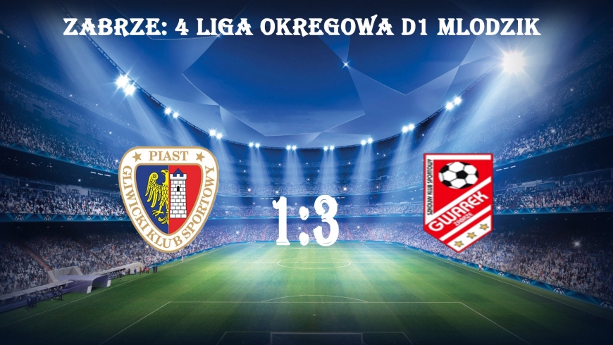 IVLMD1 I GKS PIAST II GLIWICE - SKS GWAREK ZABRZE 1-3