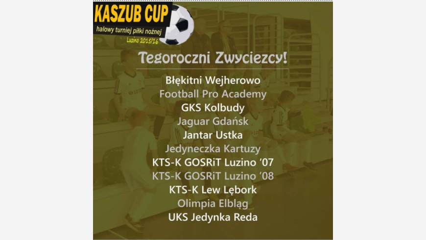 Radosny Kaszub Cup rocznik 2007 za nami