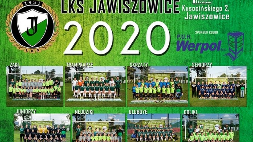 Dostępne są już kalendarze LKS Jawiszowice na 2020 rok !!!