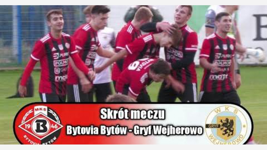 Skrót meczu Bytovia - Gryf