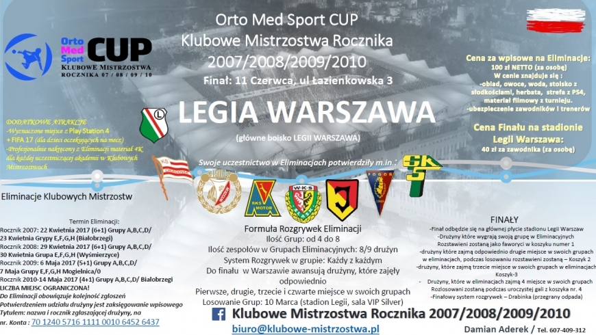 Eliminacje Klubowych Mistrzostw Polski 2017