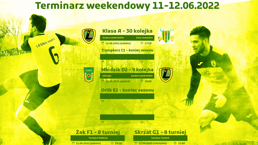 Rozpiska meczów na 11-12.06.22.