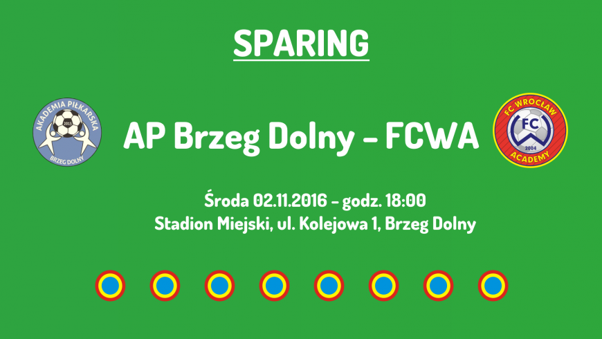 Sparing z AP Brzeg Dolny