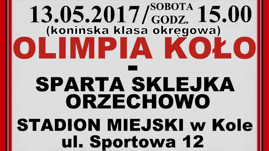 Najbliższe spotkania: 11-14.05.2017