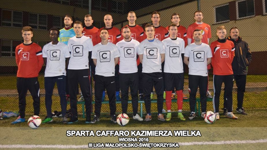 Kadra Sparty na rundę wiosenną sezonu 2015/2016.