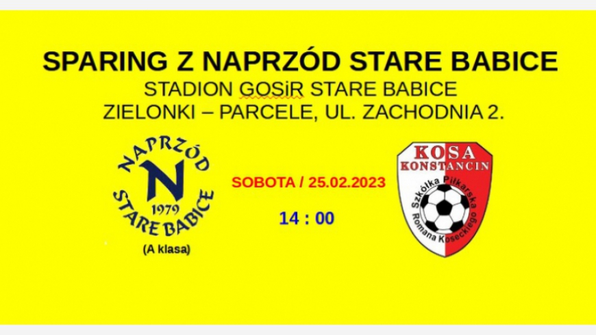 SPARING Z NAPRZÓD STARE BABICE