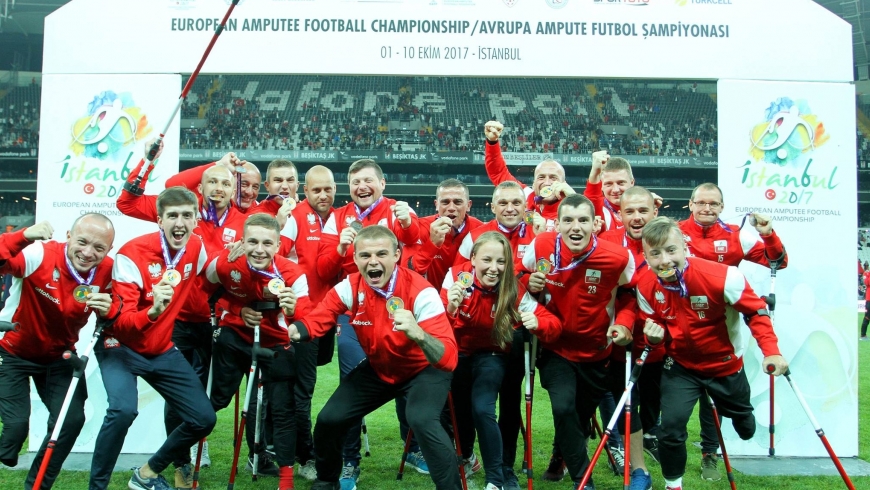 Reprezentacja Polski AMP Futbol z brązem Mistrzostw Europy!