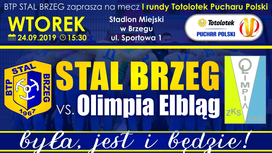 Totolotek Puchar Polski: Stal - Olimpia Elbląg