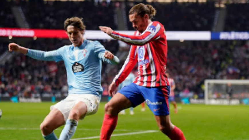 Atletico Madrid spillede uafgjort 1-1 med Celta