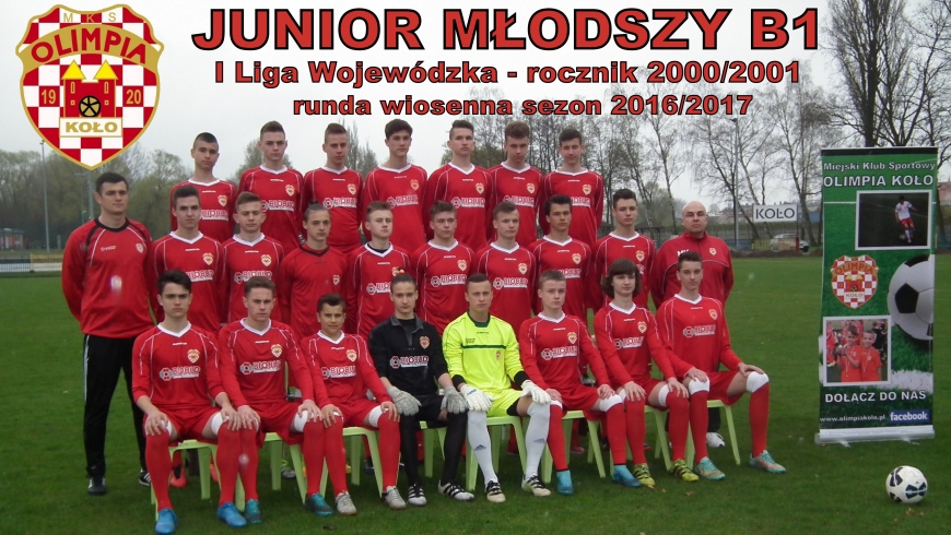 ROCZNIK 2000/2001: Szóste miejsce Juniorów w Lidze Wojewódzkiej