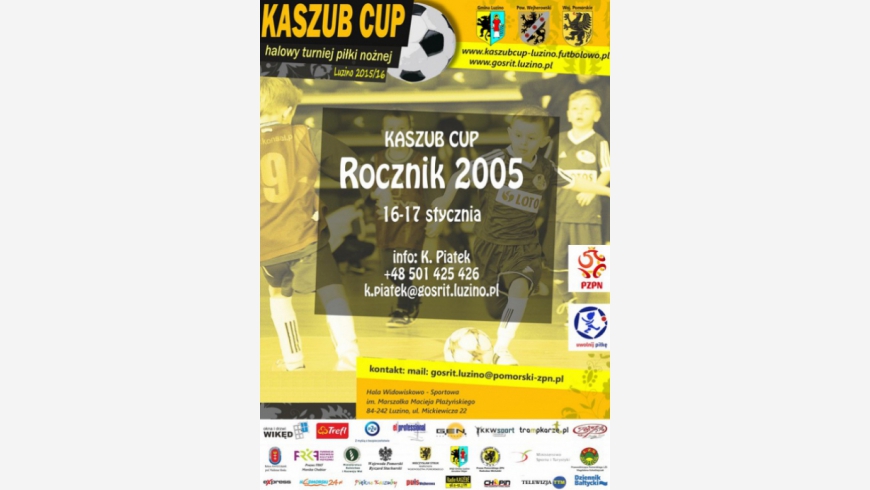Kaszub Cup dla rocznika 2005 w międzynarodowej obsadzie