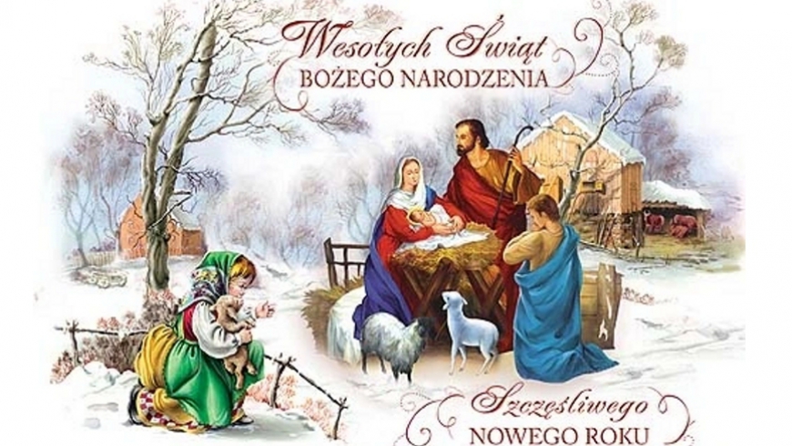 Radosnych Świąt Bożego Narodzenia i Szczęśliwego Nowego Roku!