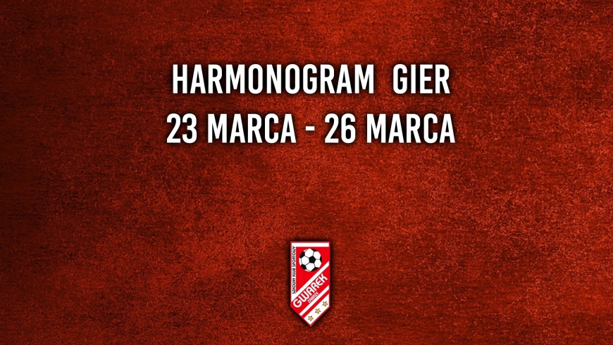 Harmonogram gier.