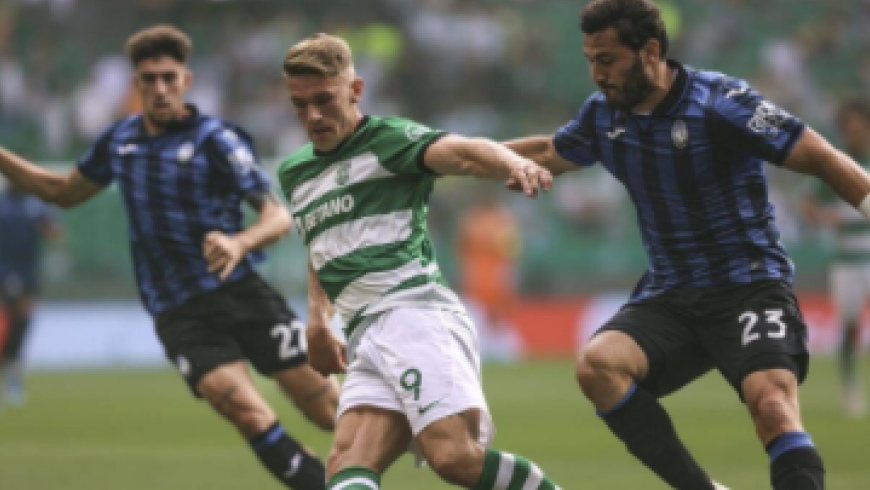 Le Sporting CP perd face à l'Atalanta