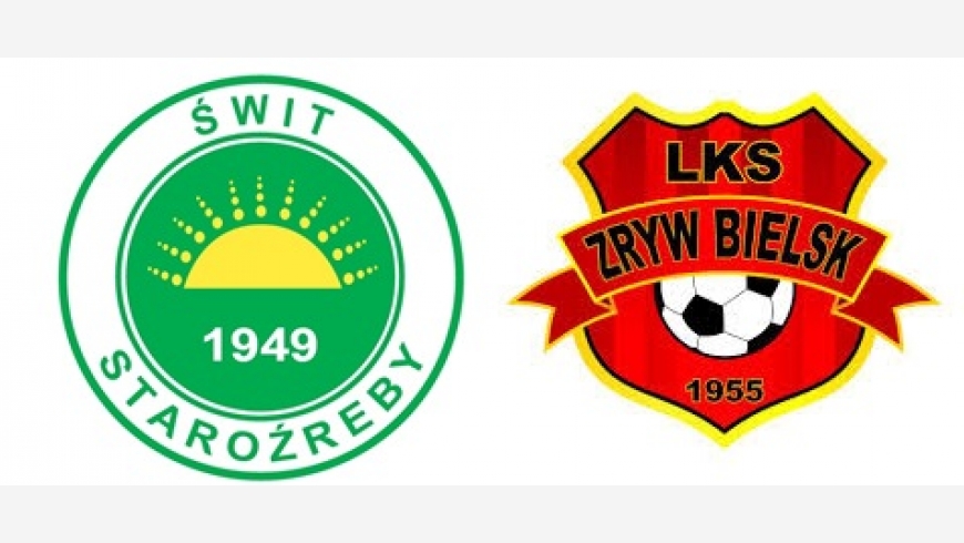 Zapowiedź meczu XXIII kolejki ligi okręgowej: ŚWIT STAROŹREBY vs ZRYW BIELSK