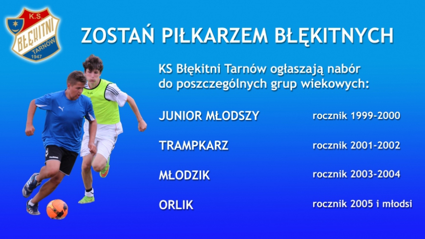 JUNIORZY/TRAMPKARZE: Dzisiaj trening