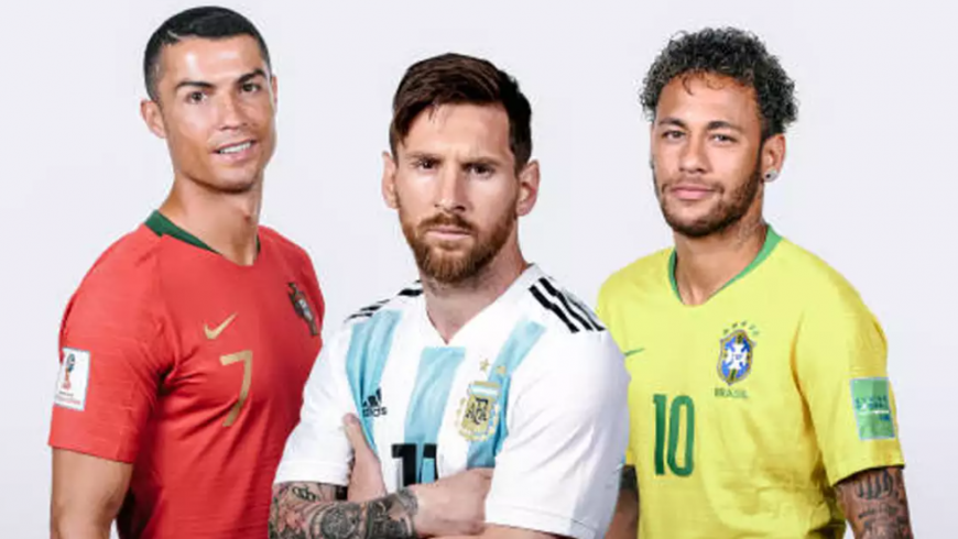 Lionel Messi, Cristiano Ronaldo i Neymar najlepszymi piłkarzami naszych czasów