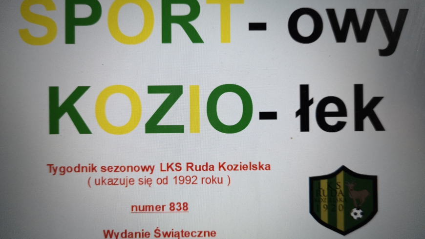 "SPORT-owy KOZIO-łek" wydanie świąteczne