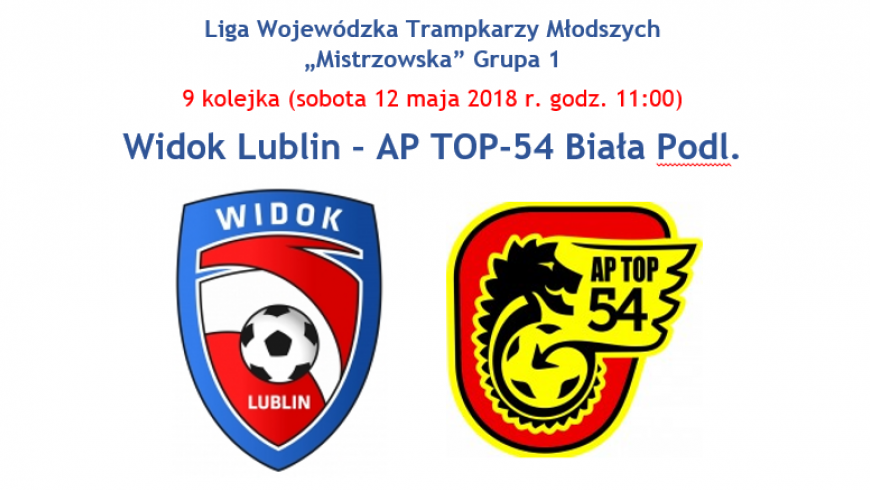 Widok Lublin - AP TOP-54 Biała Podlaska (sobota 12.05 godz. 11:00, Arena Lublin)