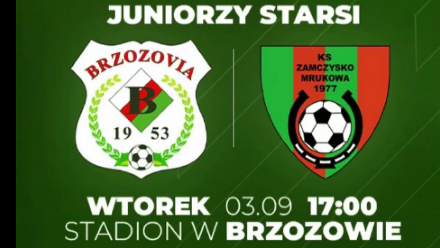 Grają juniorzy starsi