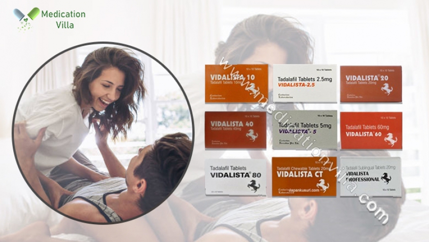 Buy Vidalista online, Tadalafil best Reviews & effect | Medicationvilla