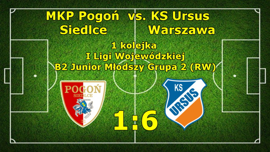 MKP Pogoń Siedlce vs. KS Ursus