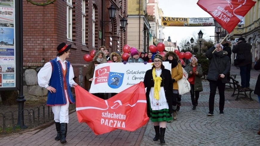 Przemarsza Szlachetnej Paczki - Akcja Promocyjna