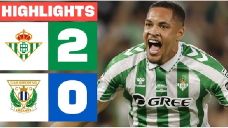 Il Real Betis festeggia la prima vittoria